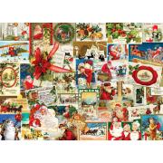 Eurographics Puzzle Alte Weihnachtskarten 1000 Teile