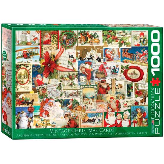 Eurographics Puzzle Alte Weihnachtskarten 1000 Teile