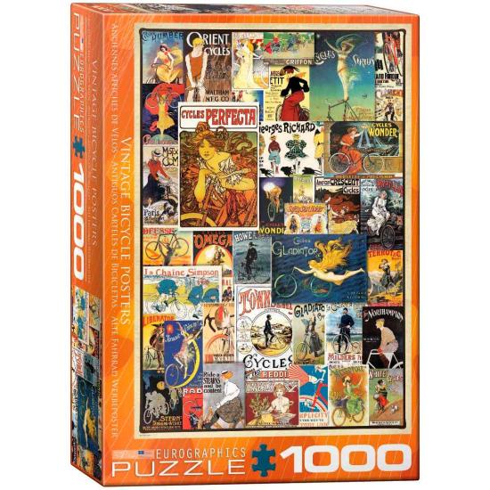 Puzzle Eurographics Antike 1000-Fuß-Fahrradposter