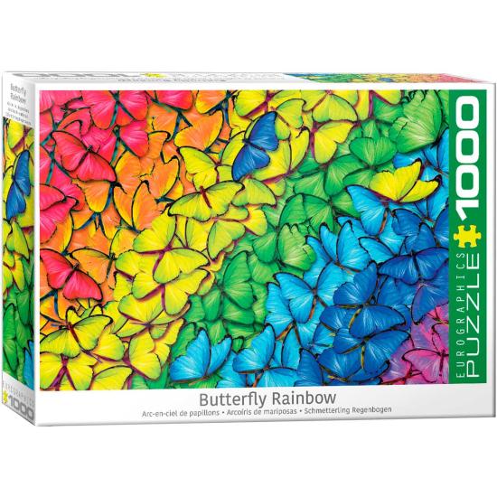 Eurographics Regenbogen der Schmetterlinge Puzzle 1000 Teile