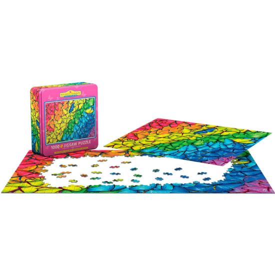 Eurographics Regenbogen der Schmetterlinge-Puzzle, Dose mit 1000
