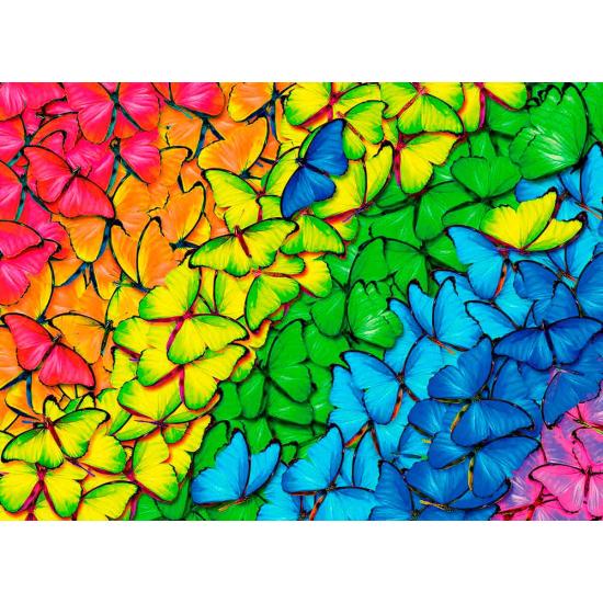 Eurographics Regenbogen der Schmetterlinge-Puzzle, Dose mit 1000