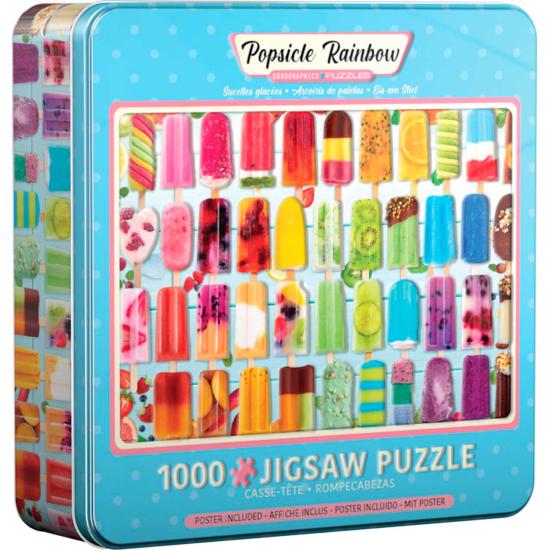 Eurographics Rainbow of Poles Puzzle, Dose mit 1000 Teilen