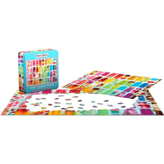 Eurographics Rainbow of Poles Puzzle, Dose mit 1000 Teilen