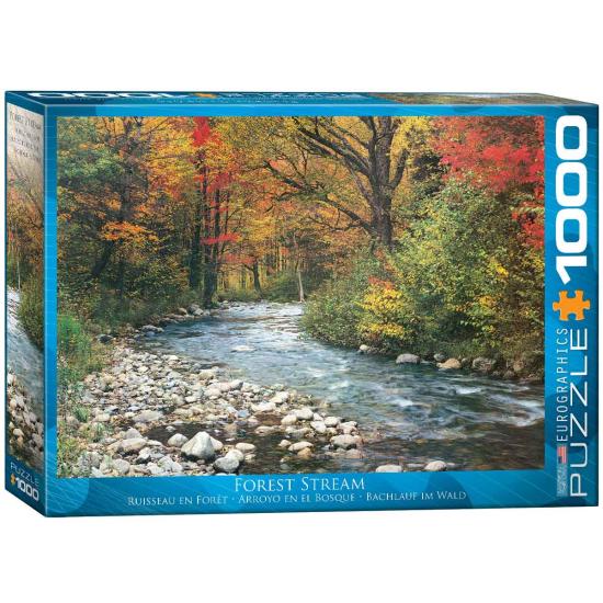 Eurographics Puzzle Stream im Wald 1000 Teile