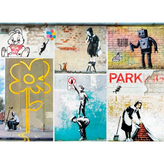 Eurographics Banksy Street Art Puzzle 1000 Teile Eurographics Banksy Street Art Puzzle 1000 Teile