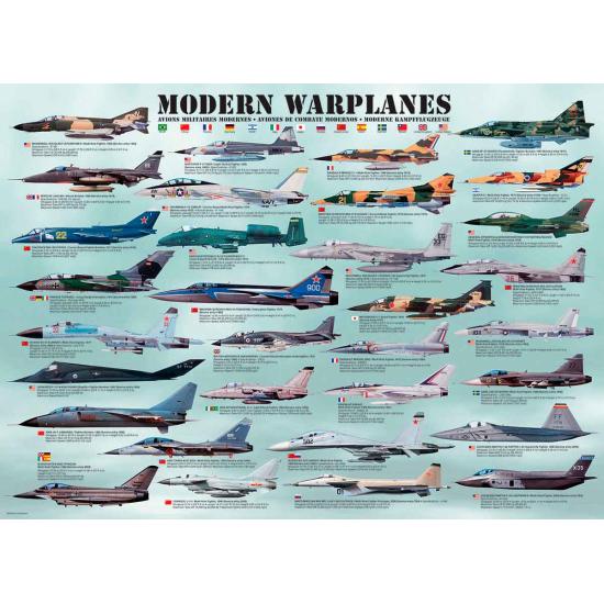 Eurographics Puzzle Moderne Kriegsflugzeuge 1000 Teile Eurographics Puzzle Moderne Kriegsflugzeuge 1000 Teile