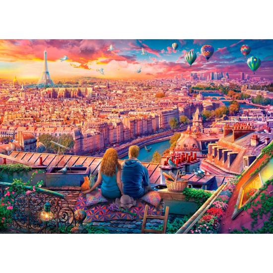 Eurographics Paris Rooftop Puzzle 1000 Teile