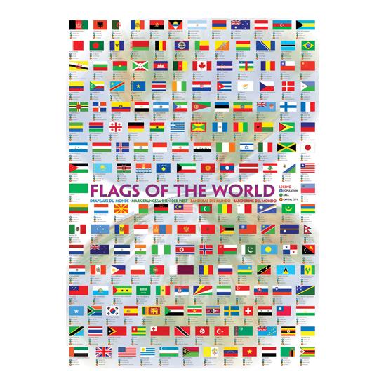 Eurographics Puzzle Flaggen der Welt 1000 Teile