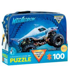 Puzzle Eurographics Megalodon Monster Jam Lunchtasche 100 Teile