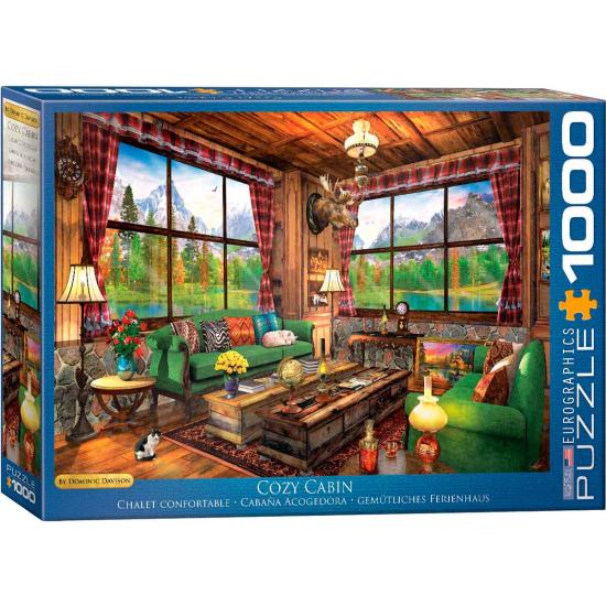 Eurographics Puzzle Cozy Cabin 1000 Teile