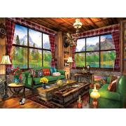 Eurographics Puzzle Cozy Cabin 1000 Teile