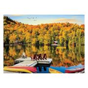 Eurographics Puzzle Hütte am See, Quebec 1000 Teile