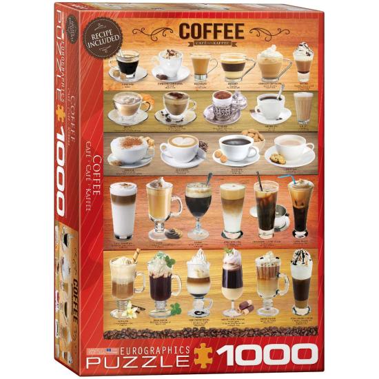 Eurographics Cafés der Welt Puzzle 1000 Teile