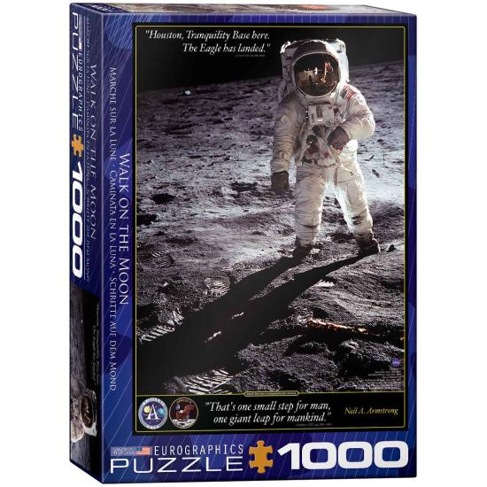 Eurographics Puzzle Walk on the Moon 1000 Teile