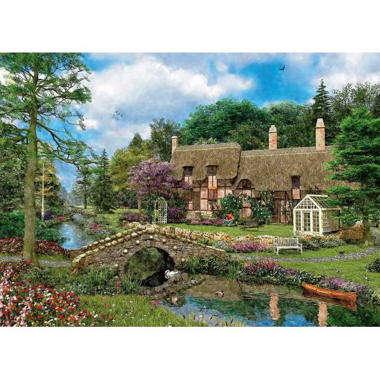 Puzzle Eurographics Stone Path to Cabin 1000 Teile