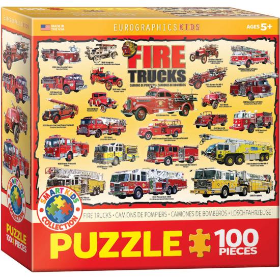 Eurographics Puzzle Feuerwehrautos 100 Teile Eurographics Puzzle Feuerwehrautos 100 Teile
