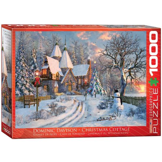 Eurographics Puzzle Landhaus zu Weihnachten 1000 Teile