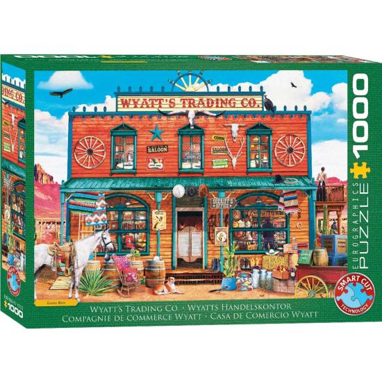 Puzzle Eurographics Wyatt'S Trading Co 1000 Teile