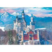 Puzzle Eurographics Schloss Neuschwanstein im Winter 1