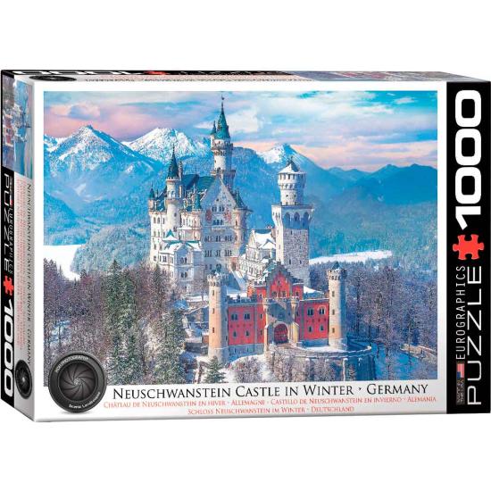 Puzzle Eurographics Schloss Neuschwanstein im Winter 1