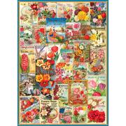 Puzzle Eurographics Blumensamenkataloge mit 1000 Teilen