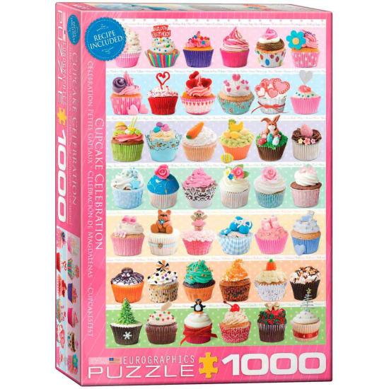 Eurographics Puzzle Cupcake Celebration 1000 Teile