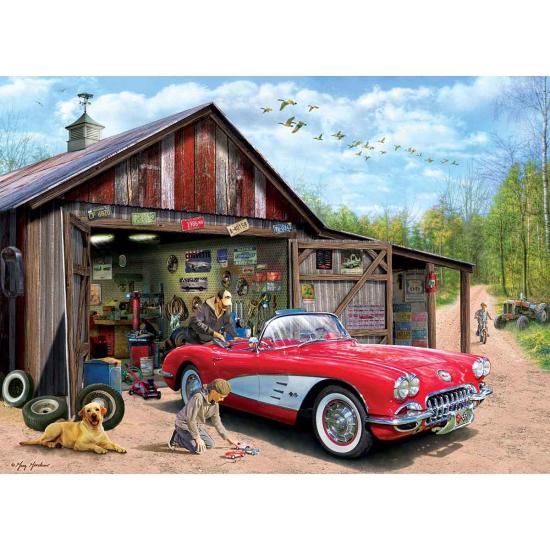 Eurographics 1959 Covette Car Puzzle 1000 Teile