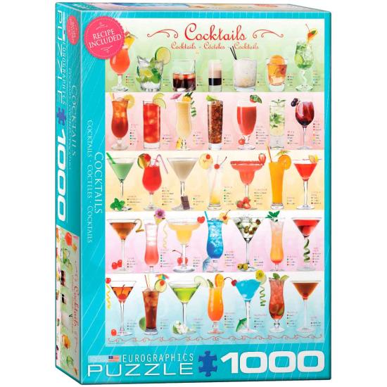 Eurographics Cocktails 1000-teiliges Puzzle