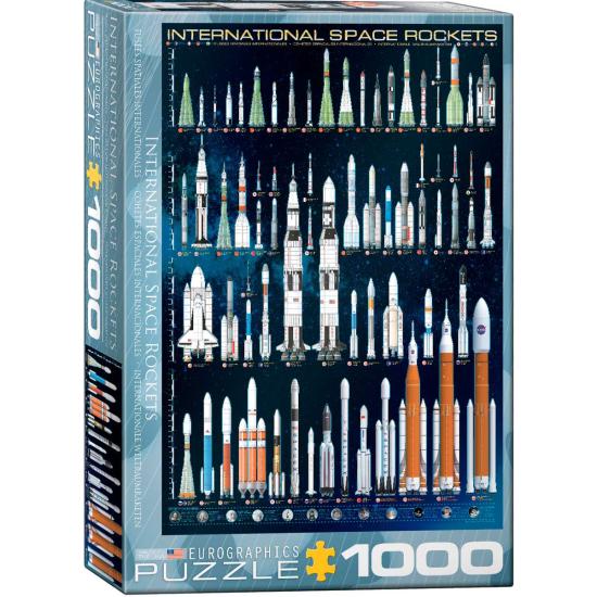 Puzzle Eurographics Internationale Weltraumraketen von 1000