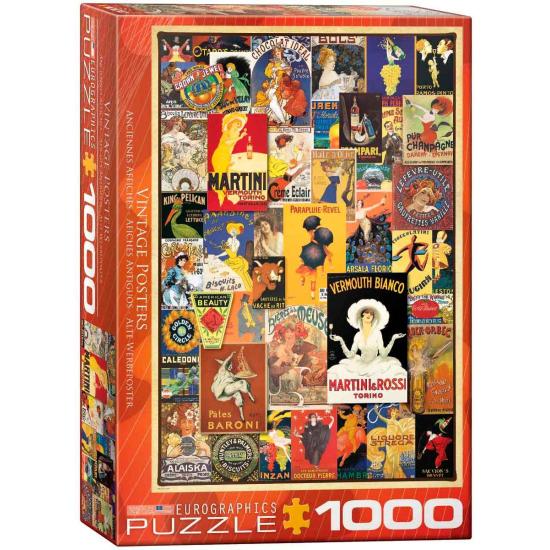 Puzzle Eurographics 1000-teilige Posterkollektion
