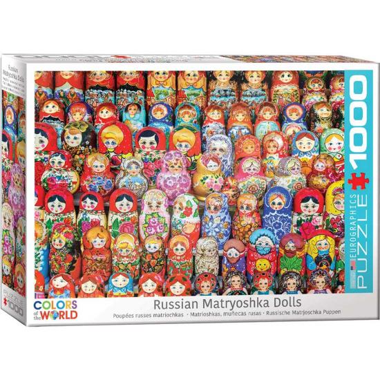 Puzzle Eurographics Matroschka-Puppensammlung 1000 Teile