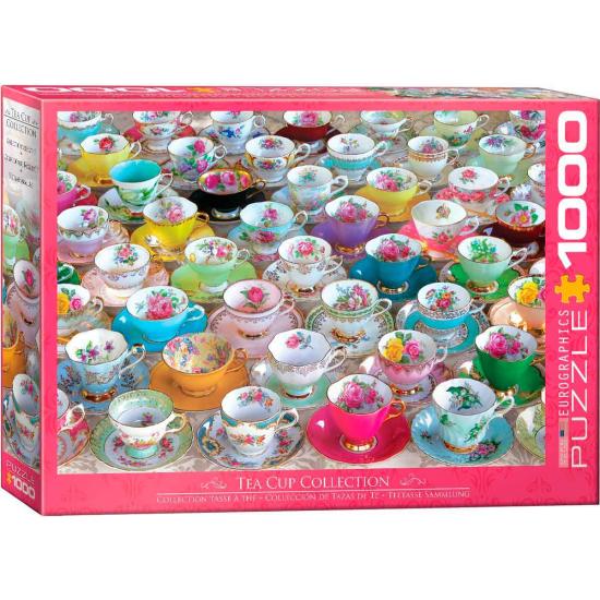 Puzzle Eurographics 1000 Teile Teacup-Kollektion Puzzle Eurographics 1000 Teile Teacup-Kollektion