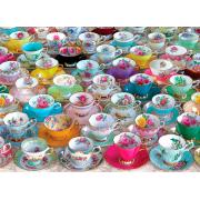 Puzzle Eurographics 1000 Teile Teacup-Kollektion