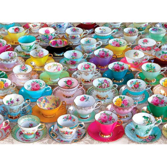 Puzzle Eurographics 1000 Teile Teacup-Kollektion Puzzle Eurographics 1000 Teile Teacup-Kollektion