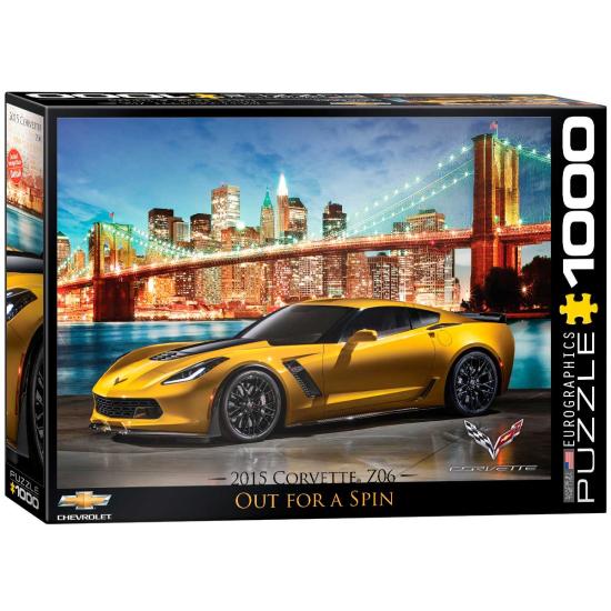 Eurographics Corvette Z06 1000-teiliges Puzzle
