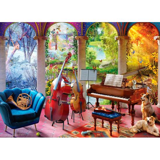 Puzzle Eurographics Vier Jahreszeiten 1000 Teile