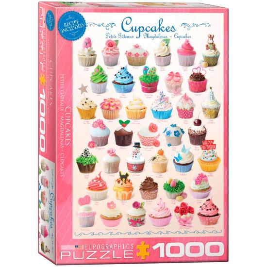 Eurographics Cupcakes 1000-teiliges Puzzle Eurographics Cupcakes 1000-teiliges Puzzle