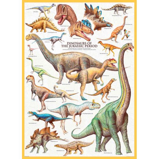 Eurographics Jurassic Dinosaurs Puzzle 1000 Teile