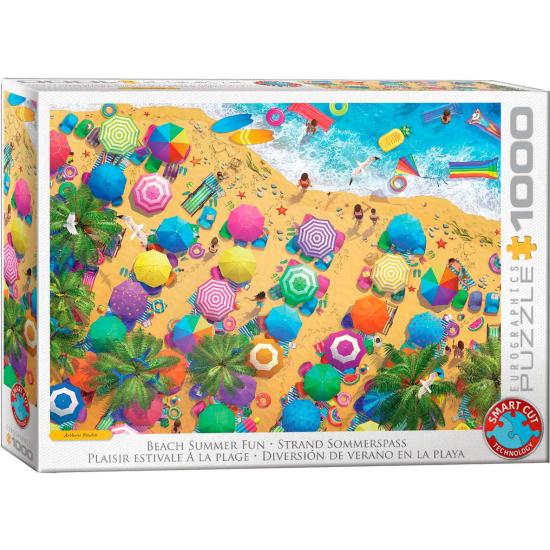 Eurographics Puzzle Sommerspaß am Strand 1000 Teile