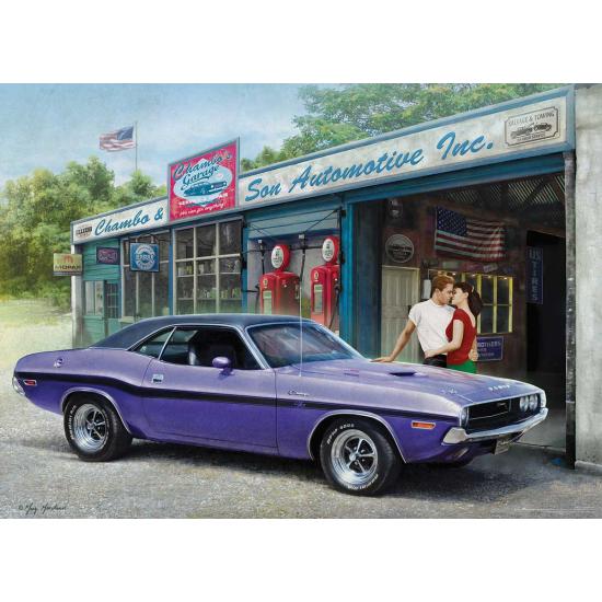 Eurographics Dodge Plum Crazy Challenger-Puzzle, 1000 Teile