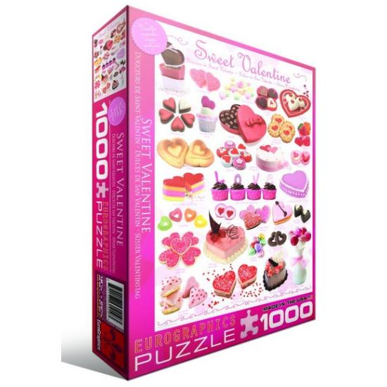 Eurographics Puzzle Valentinstagssüßigkeiten 1000 Teile