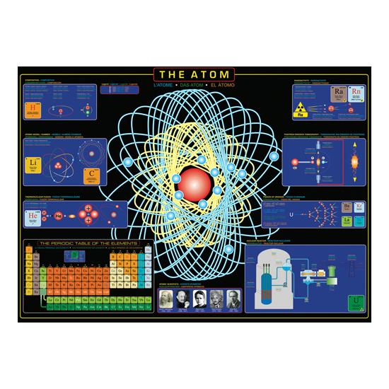 Eurographics Puzzle Das Atom 1000 Teile