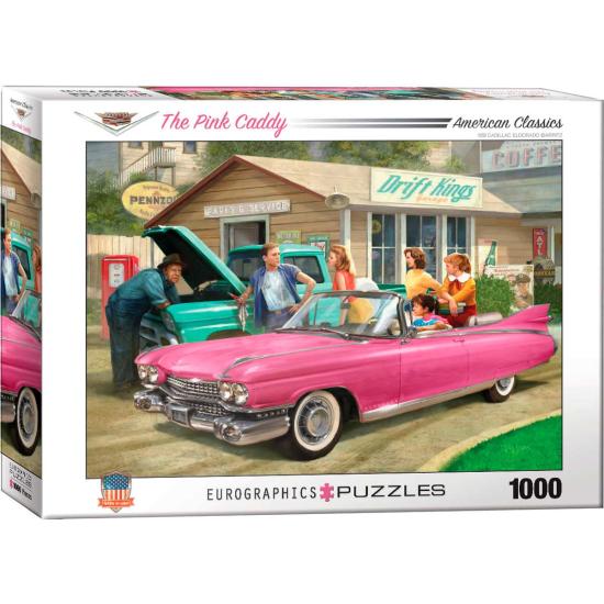Eurographics Puzzle Der rosa Cadillac 1000 Teile