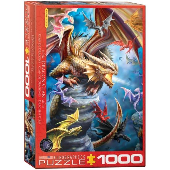 Eurographics Puzzle Der Drachenclan 1000 Teile