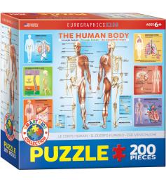 Eurographics Puzzle Der menschliche Körper 200 Teile