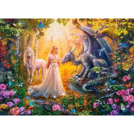 Puzzle Eurographics Der Garten der Prinzessin XXL 500p