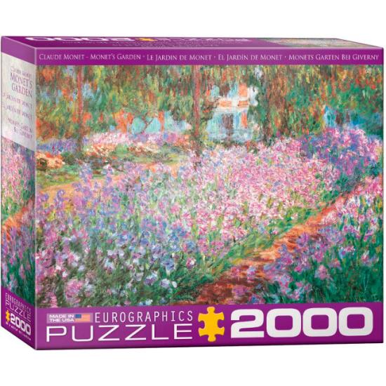 Eurographics Puzzle Monets Garten 2000 Teile