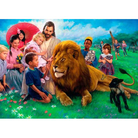 Eurographics Puzzle Der Löwe und das Lamm 1000 Teile