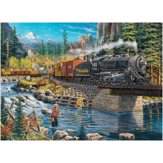 Puzzle Eurographics Die Stille Des Flusses Ist Gebrochen 1000 Te
